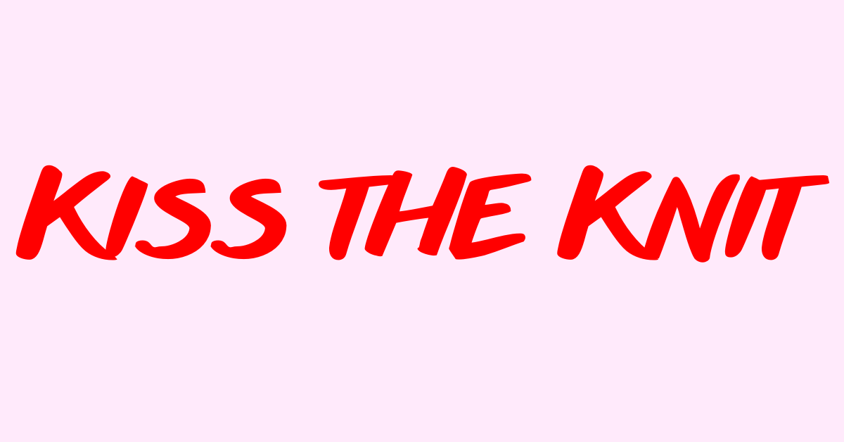 Kiss The Knit logo