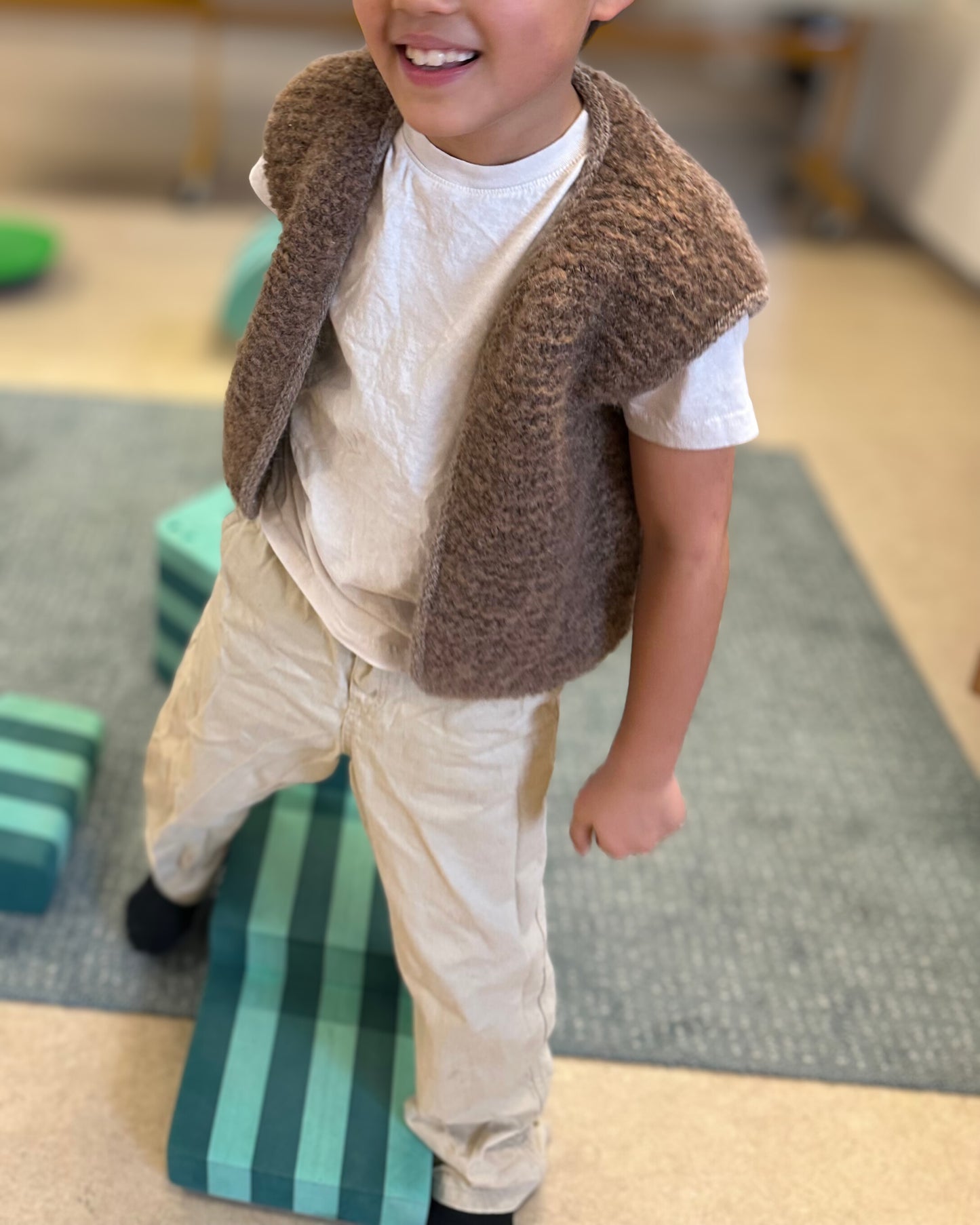 Effortless Teddy Vest Mini