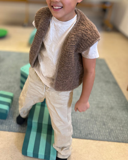 Effortless Teddy Vest Mini