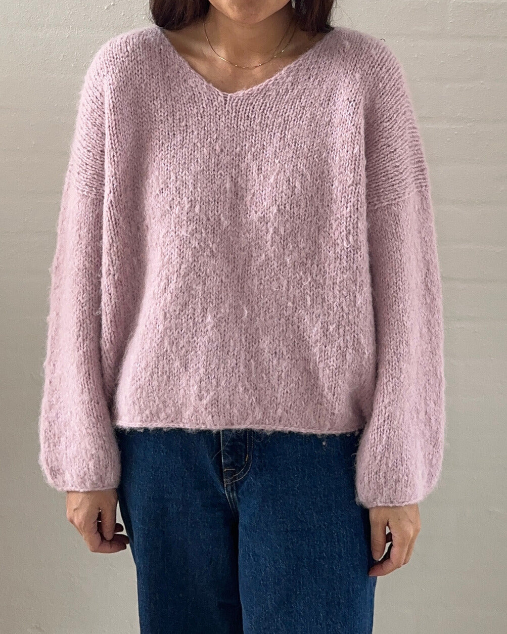 My Pink Sky Sweater V-neck