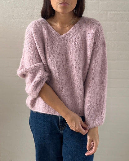My Pink Sky Sweater V-neck