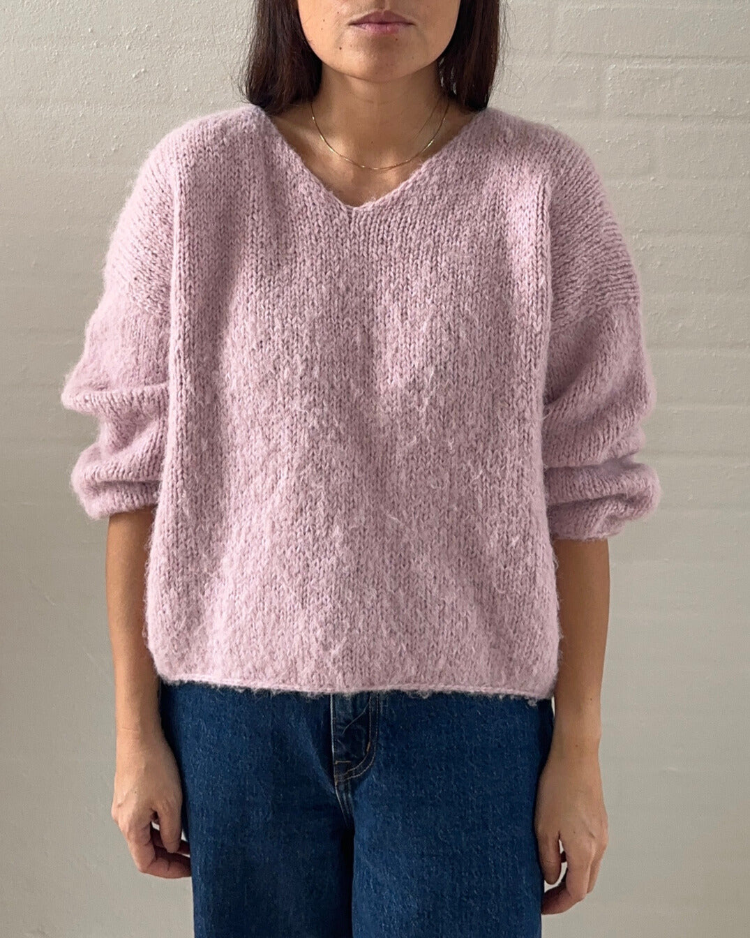 My Pink Sky Sweater V-neck