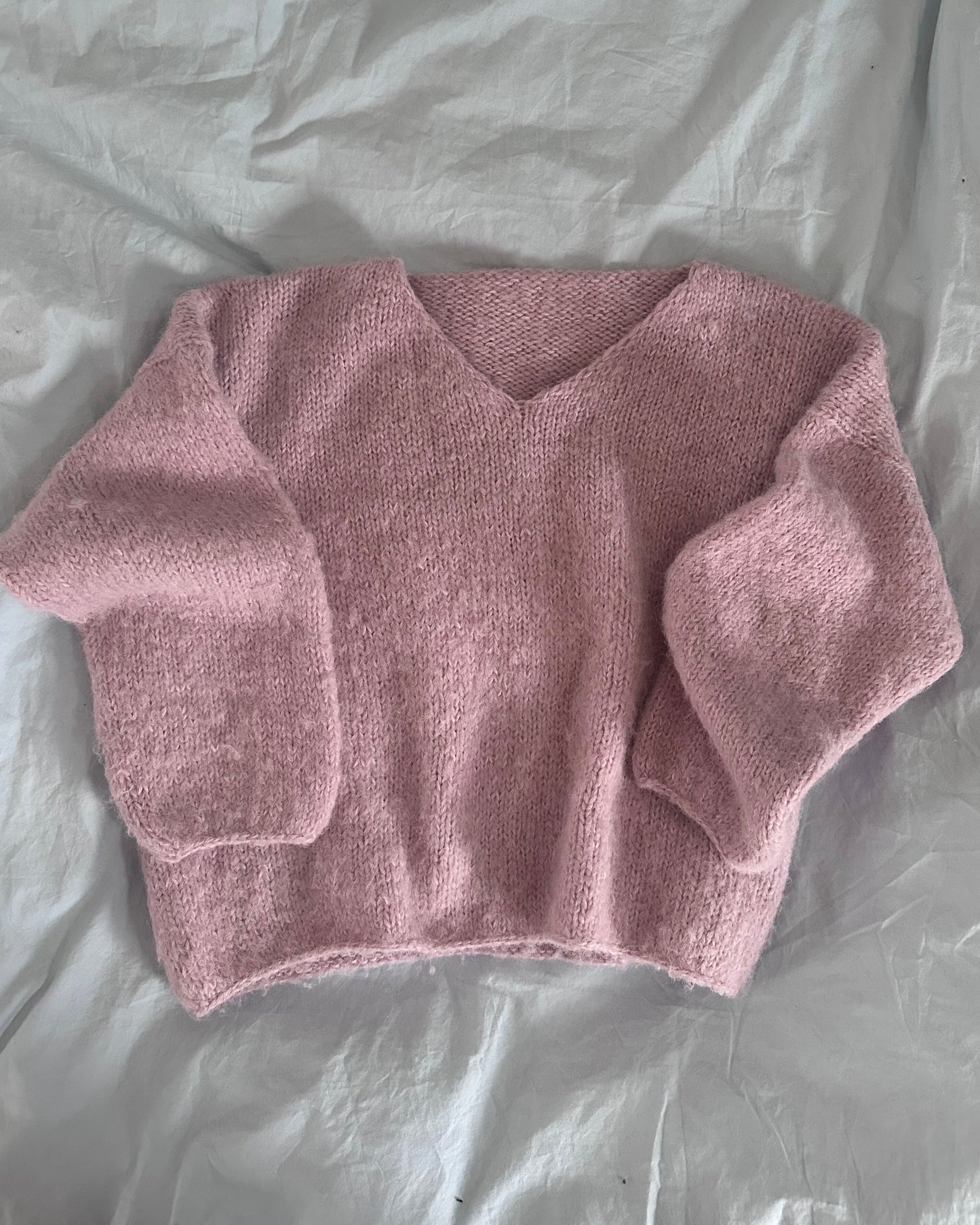 My Pink Sky Sweater V-neck
